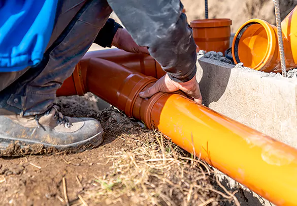 Drain Sewer Line Repair in Bradford, Ontario
